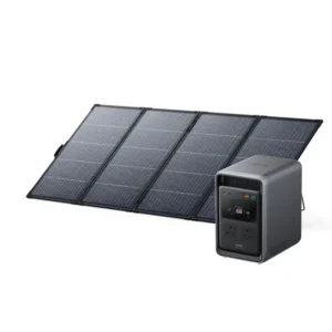 Anker SOLIX S2000 2kWh Portable Power Station & PS400W Solar Panel