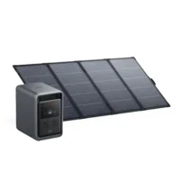 Anker SOLIX S2000 Portable Power Station + PS400W Bifacial Solar Panel