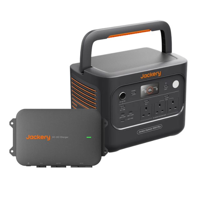 Jackery Explorer 2000 Plus v2 + DC-DC Alternator Charger